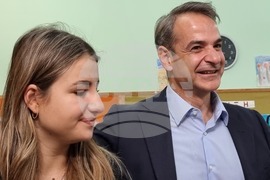 Гърция - парламентарни избори - Кириакос Мицотакис - гласуване
