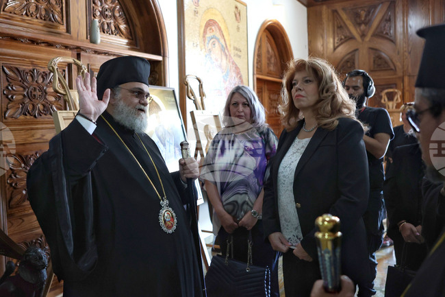 Република Кипър - Илияна Йотова - Църковен комплекс Тамасос - посещение