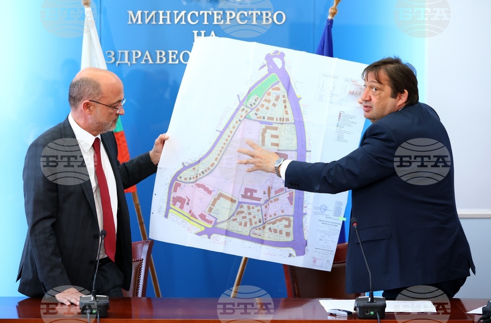 Министър Иван Шишков разписа заповедта за одобряване на подробния устройствен план за бъдещата детска болница