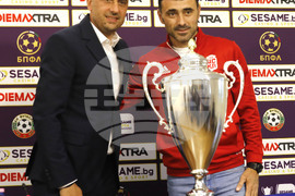 Футбол - Лудогорец - ЦСКА 1948 - треньори - пресконференция