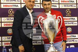 Футбол - Лудогорец - ЦСКА 1948 - треньори - пресконференция