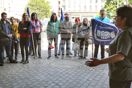 Майчин дом  - протест