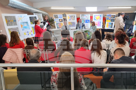 Шумен - училище - Коперник - посланик на Полша - посещение