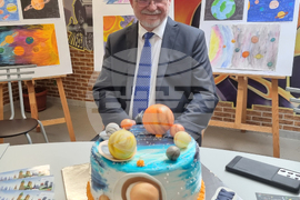 Шумен - училище - Коперник - посланик на Полша - посещение