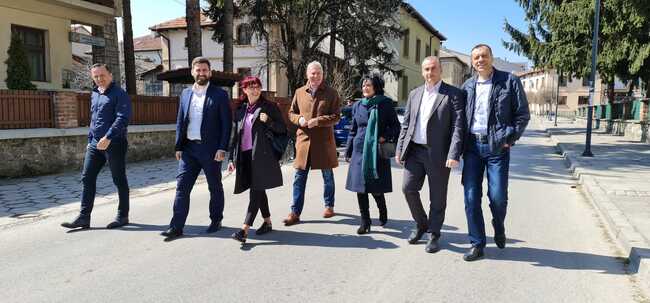 Андей Новаков се срещна с общинското ръководство на структурата в Разлог