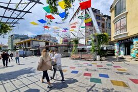 Бургас - 24 май - празнична украса