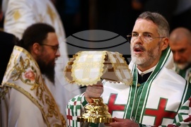 Италия - Базилика „Сан Клементе” - литургия