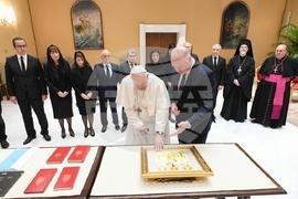 Ватикана - Росен Желязков - папа Франциск