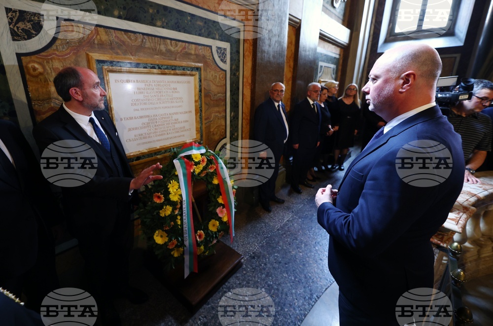 Италия - Росен Желязков - базилика "Санта Мария Маджоре" - посещение