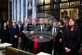 Италия - Росен Желязков - базилика "Санта Мария Маджоре" - посещение