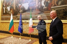 Италия - Росен Желязков - Лоренцо Фонтана - среща