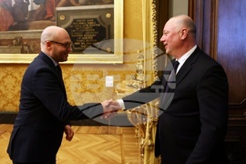 Италия - Росен Желязков - Лоренцо Фонтана - среща