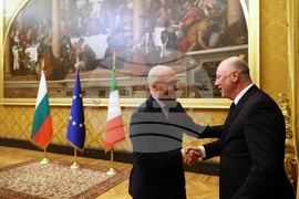 Италия - Росен Желязков - Лоренцо Фонтана - среща