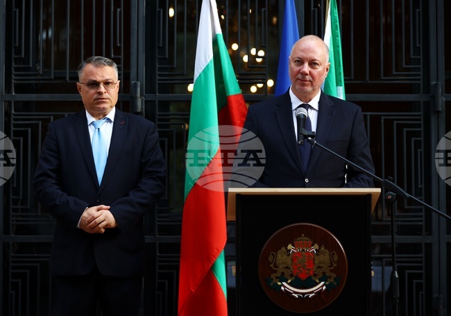 Италия - Росен Желязков - делегация - Българско посолство - прием