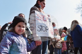 Варна – протест – войната в Украйна