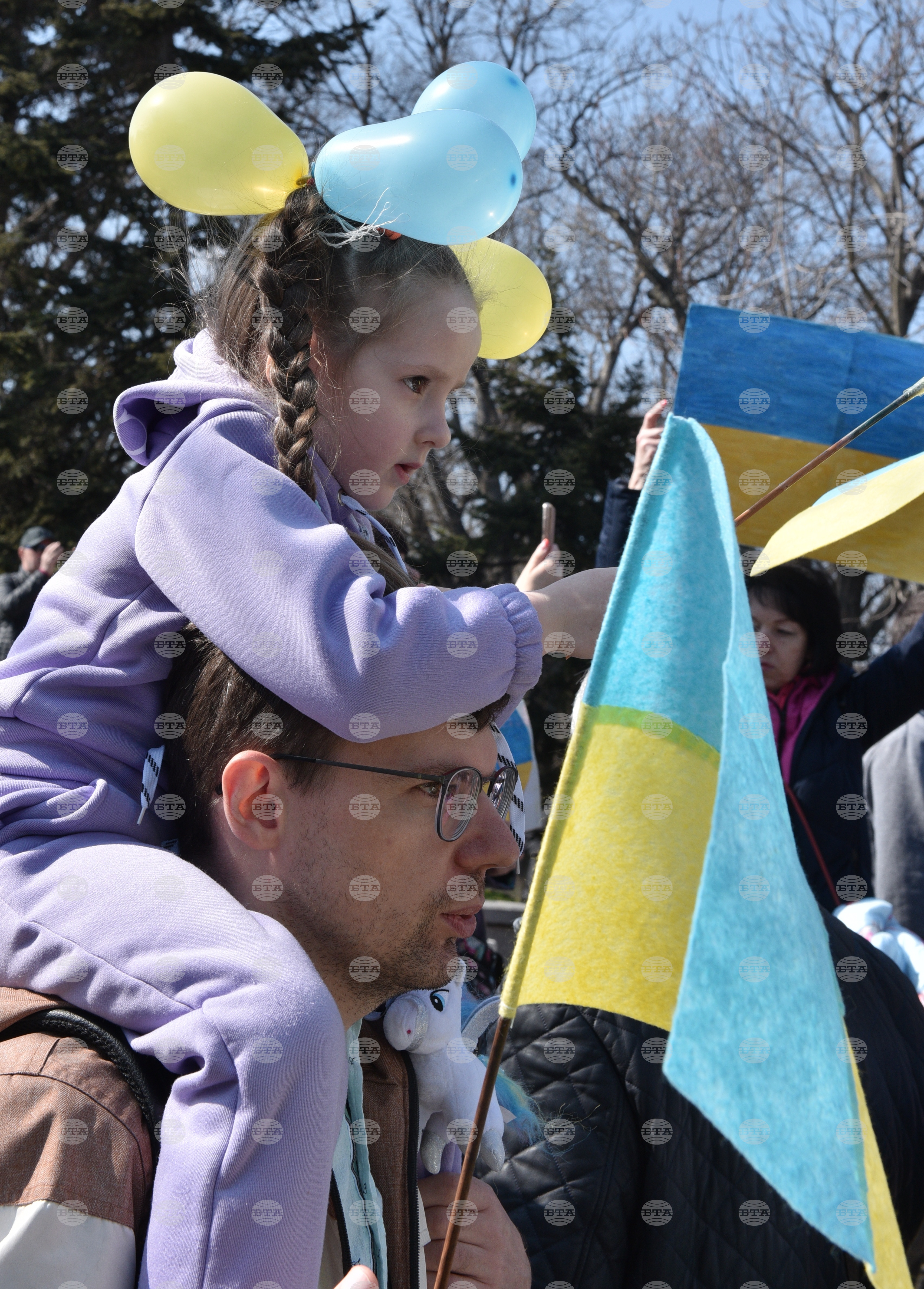 Варна – протест – войната в Украйна