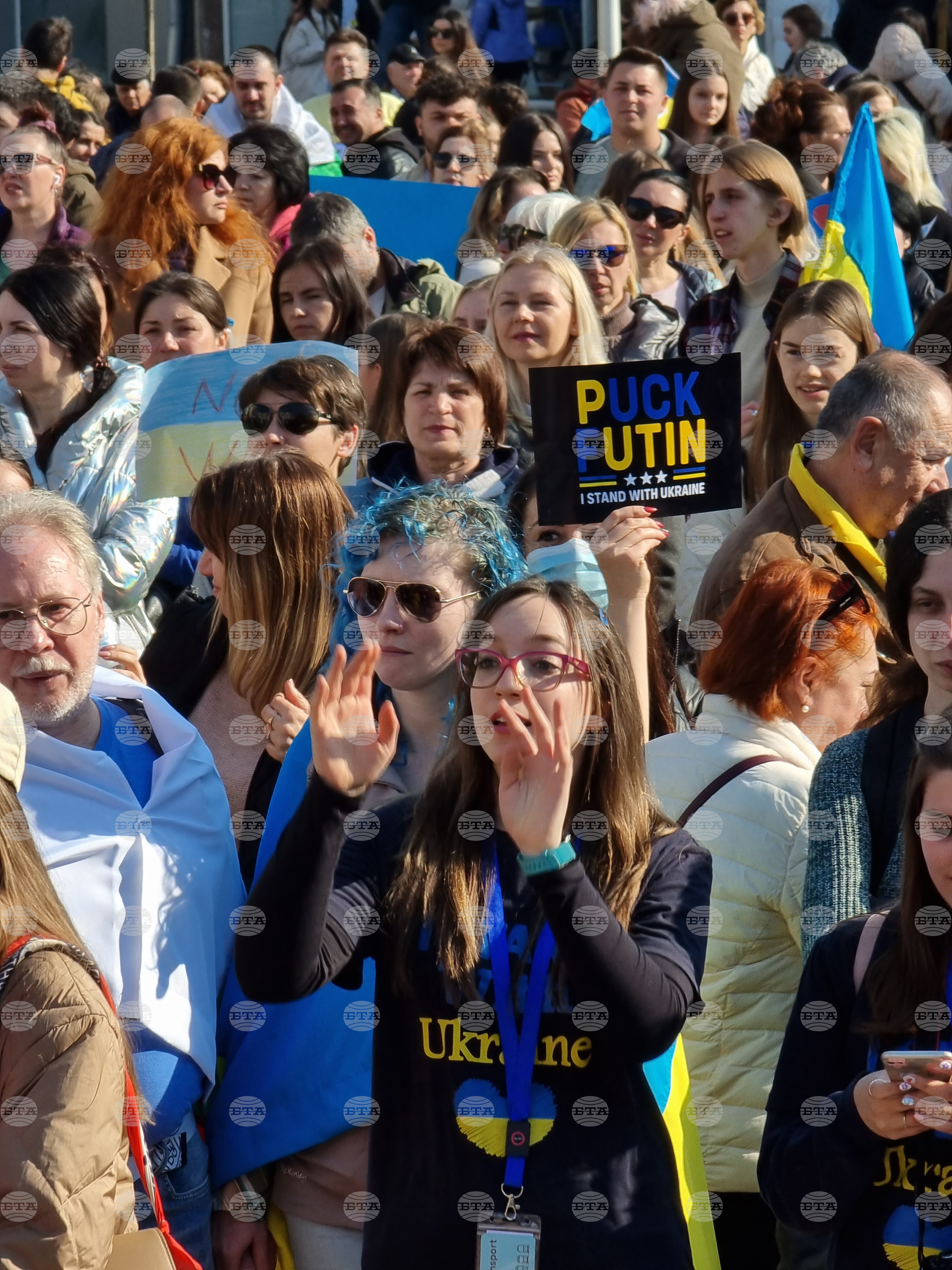 Варна – протест – войната в Украйна