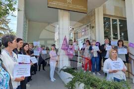 Разград - НОИ - протест