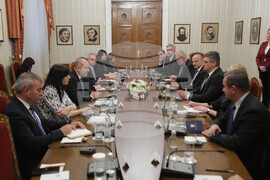 Румен Радев - Зоран Миланович - пленарни разговори