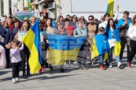 Пловдив - украинци - протест