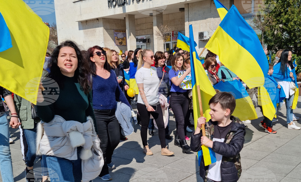 Пловдив - украинци - протест