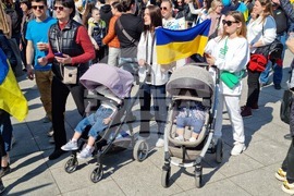 Пловдив - украинци - протест