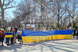 Пловдив - украинци - протест