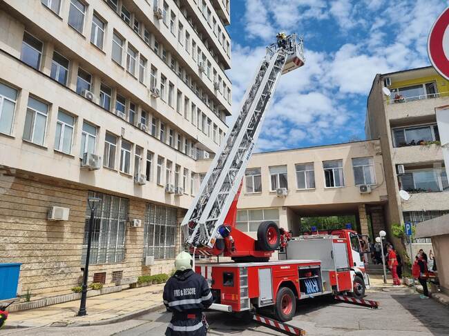 Разград - занятие - пожарна