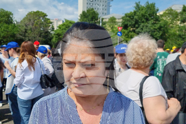 Румъния - протест - учители