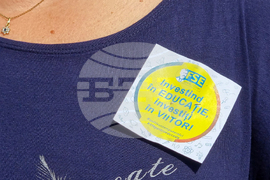 Румъния - протест - учители