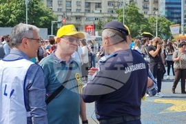 Румъния - протест - учители