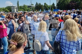 Румъния - протест - учители