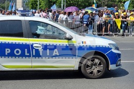 Румъния - протест - учители