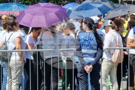 Румъния - протест - учители