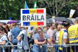 Румъния - протест - учители