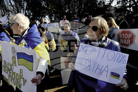 Бургас - антивоенен  митинг