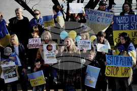 Бургас - антивоенен  митинг