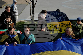 Бургас - антивоенен  митинг