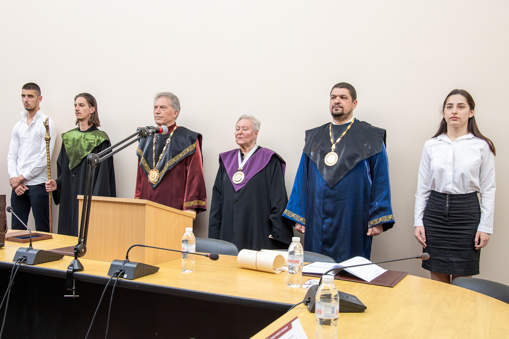 ЮЗУ „Неофит Рилски“ присъди почетното звание „Доктор хонорис кауза“ на чл.-кор. проф. д.и.н. Румяна Радкова 