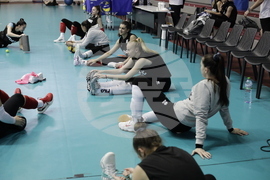 Волейбол - национален отбор жени - тренировка