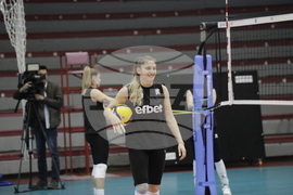 Волейбол - национален отбор жени - тренировка