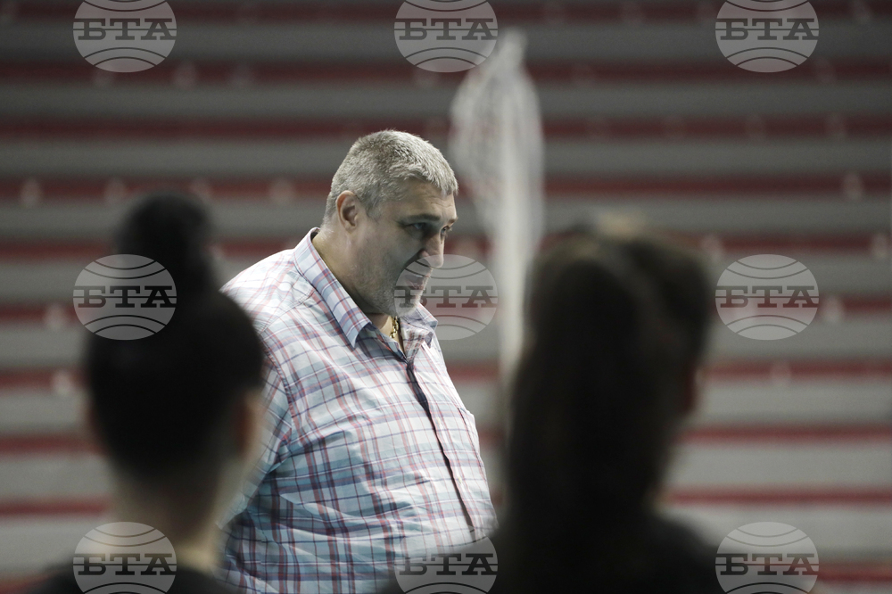 Волейбол - национален отбор жени - тренировка