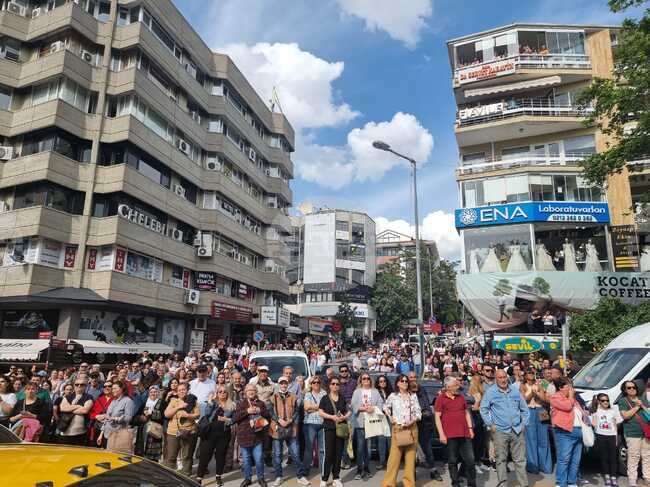 Турция - Народно-републиканската партия - предизборен митинг