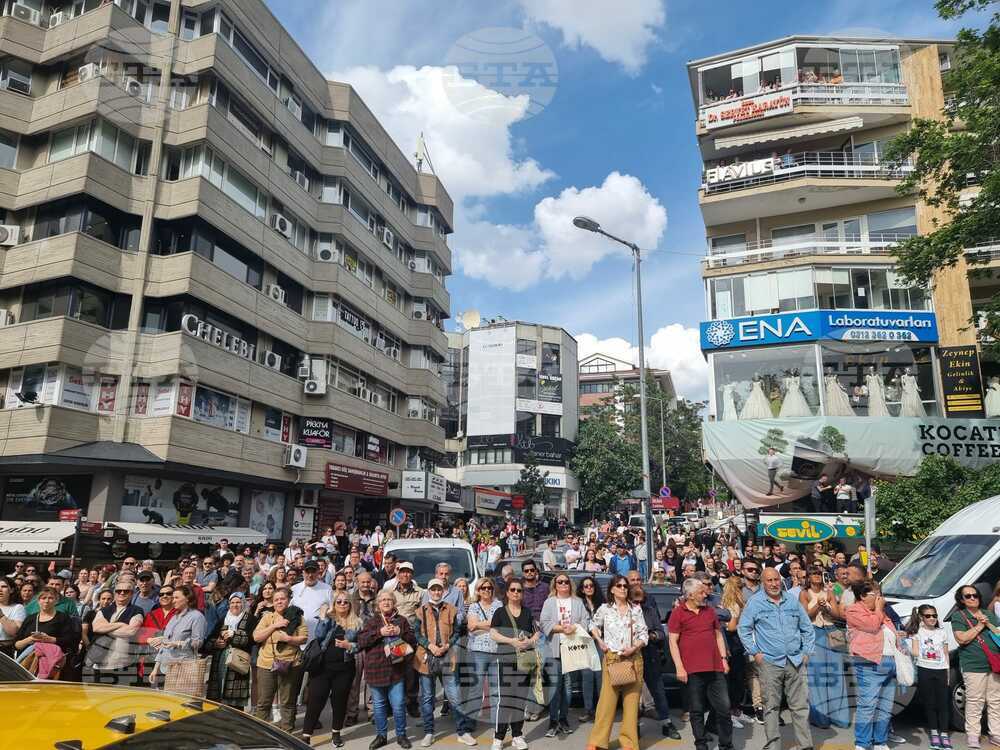 Турция - Народно-републиканската партия - предизборен митинг
