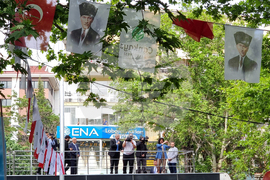 Турция - Народно-републиканската партия - предизборен митинг