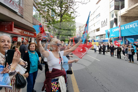 Турция - Народно-републиканската партия - предизборен митинг