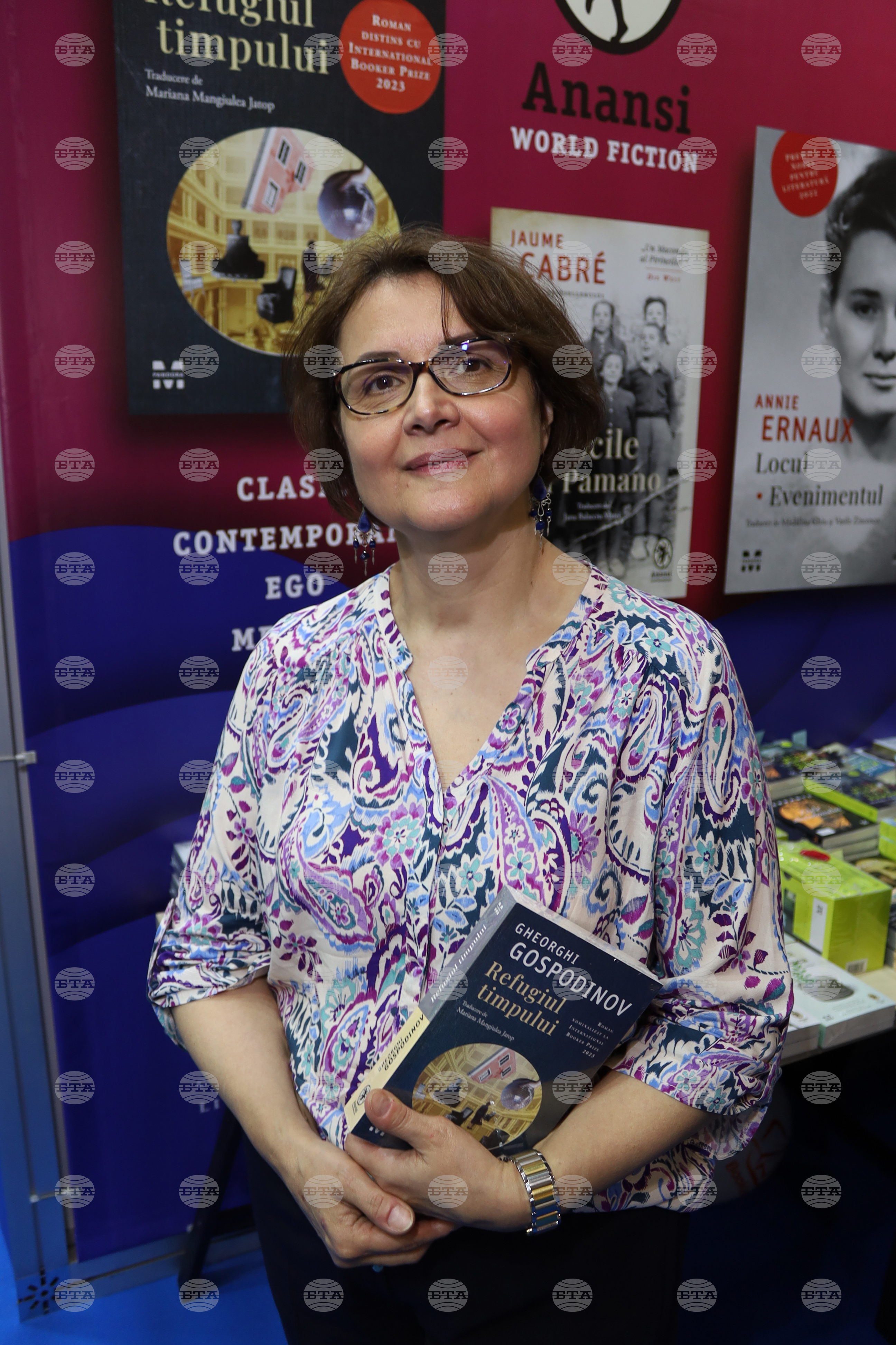 Румъния -  роман "Времеубежище" - представяне