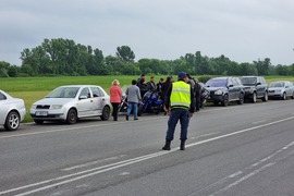 Ямбол - протест срещу войната по пътищата