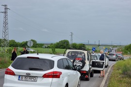 Ямбол - протест срещу войната по пътищата