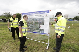 Учение по Плана за действие при земетресение